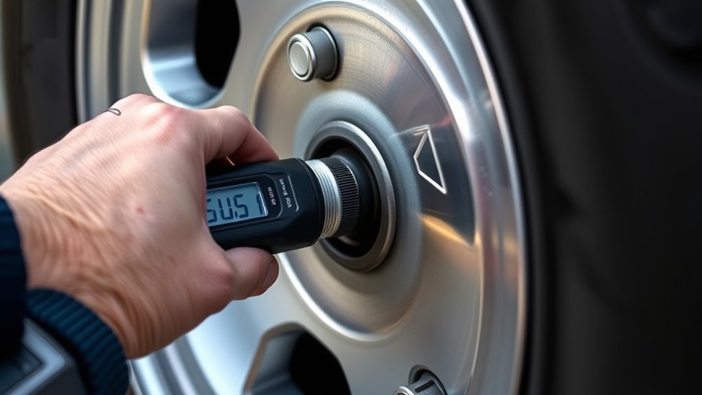 check tire pressure sensors