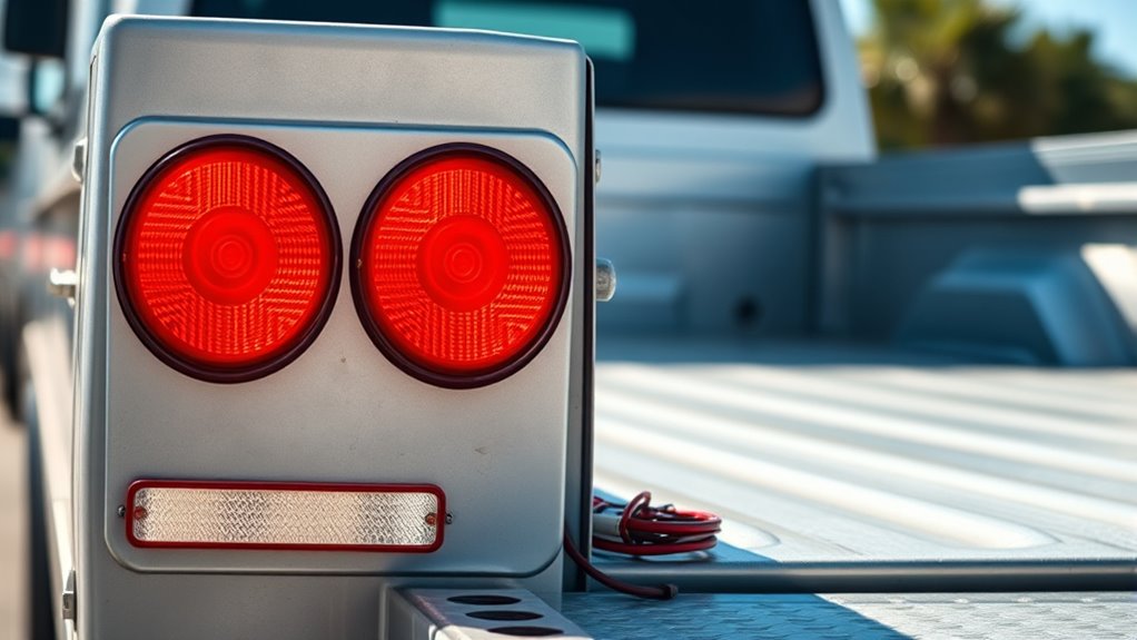 check truck lighting and reflectors