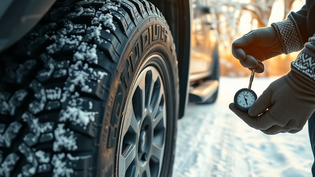 check winter tire pressure