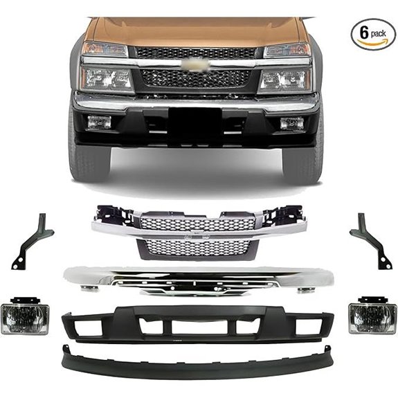 Chevrolet Colorado 2004-2012 Front Bumper & Grille Kit