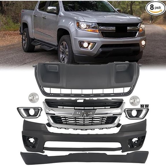 KARPAL Front Bumper & Grille for Chevy Colorado
