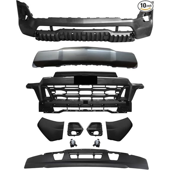 Front Bumper Set for 2023-2024 Chevy Colorado