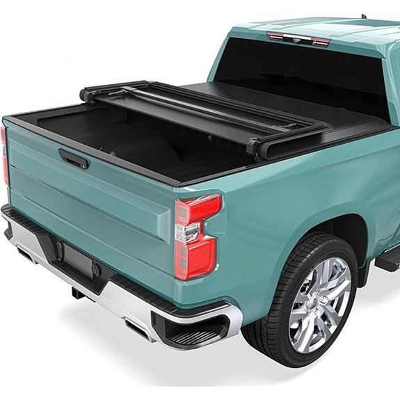 Tri-fold Truck Bed Cover for Chevy Silverado 1500