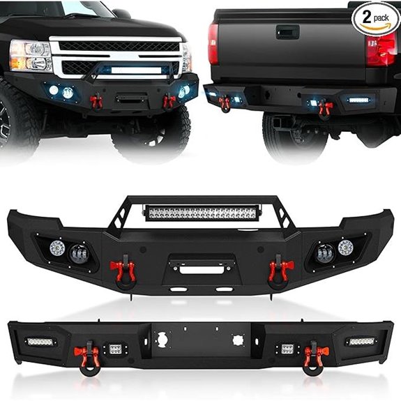 Chevy Silverado 2011-2014 Bumper with Winch Plate