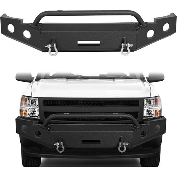 ECOTRIC Front Bumper for 2007-2013 Chevy Silverado