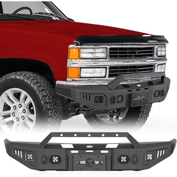 Hooke Road Front Winch Bumper for Chevy Silverado & GMC Sierra