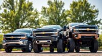 chevy truck lineup differences