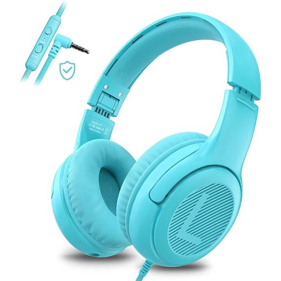 Kids Wired Headphones with Volume Limit
