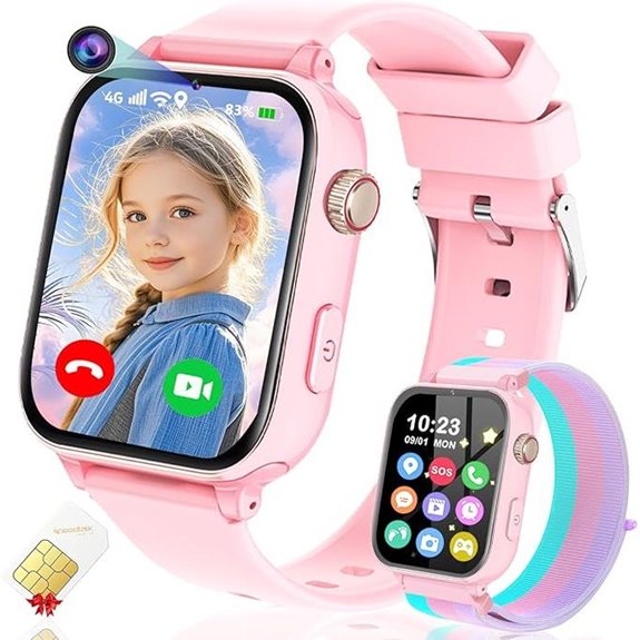 Kids GPS Smartwatch with Voice Call & SOS