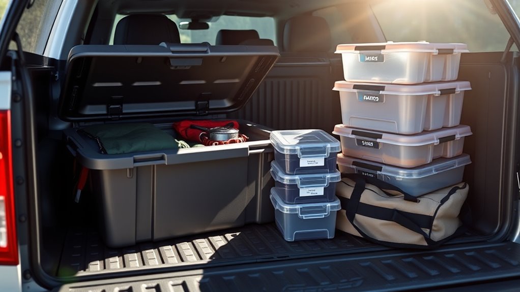 choose durable clear bins