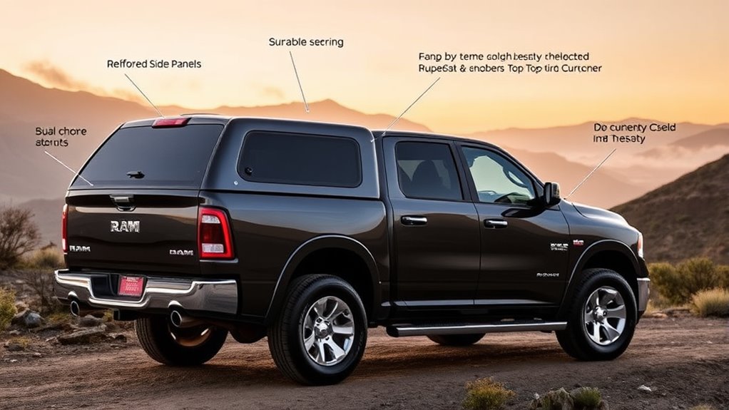 choosing durable compatible camper shells