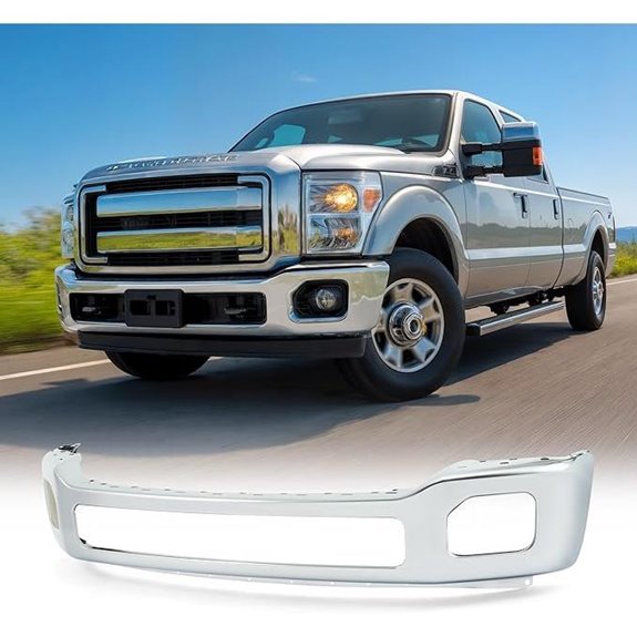 VRC Front Bumper Chrome Steel for Ford F-250/350