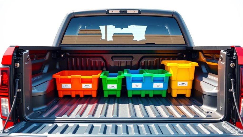 color coded tool organization