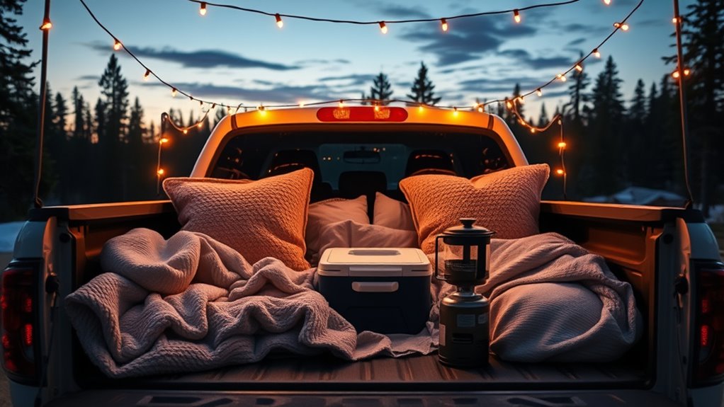 comfortable sleep essentials and ambiance