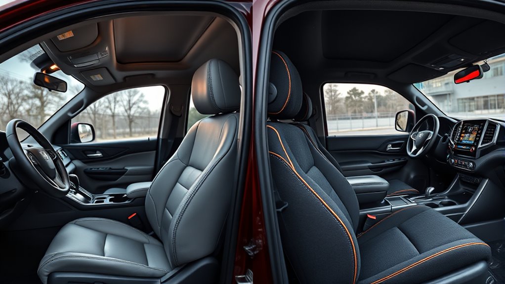 comfortable spacious interior