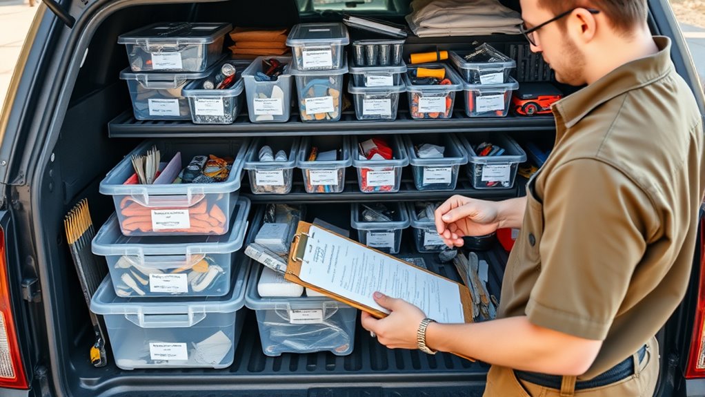 conduct systematic inventory checks