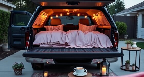 convert truck bed into guest room