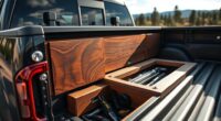 create concealed truck bed storage