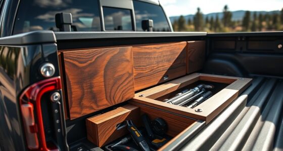 create concealed truck bed storage