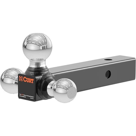 CURT Multi-Ball Hitch Ball Mount 2-Inch Receiver