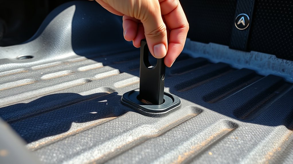 custom tie down point placement