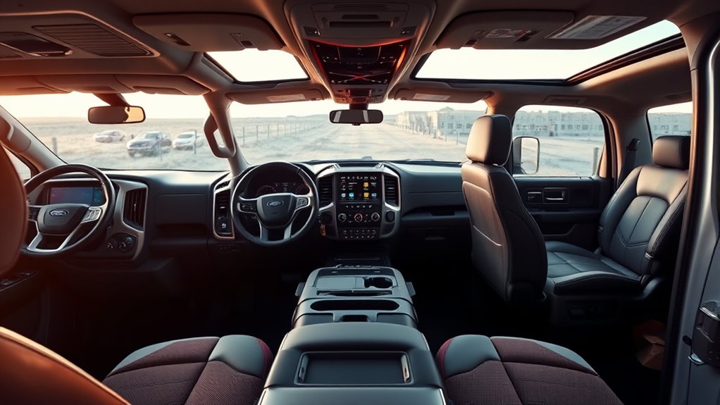 distinctive interior features and innovations