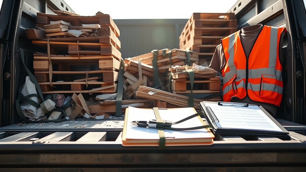 documented load securing evidence