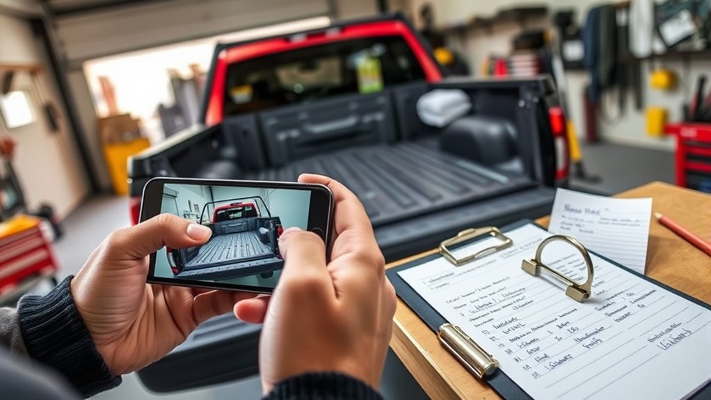 documenting truck modifications thoroughly