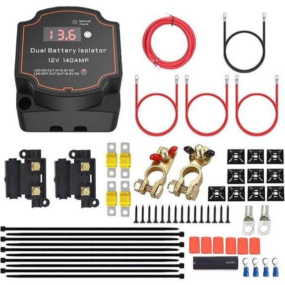 Heart Horse 3m Dual Battery Isolator Kit with LED