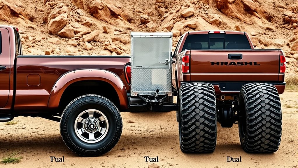 dually trucks handle heavier loads