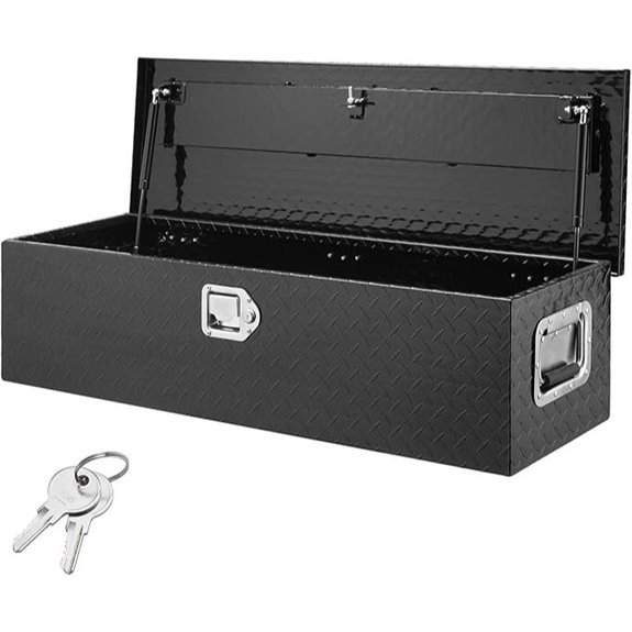 VEVOR Aluminum Truck Bed Tool Box with Lock
