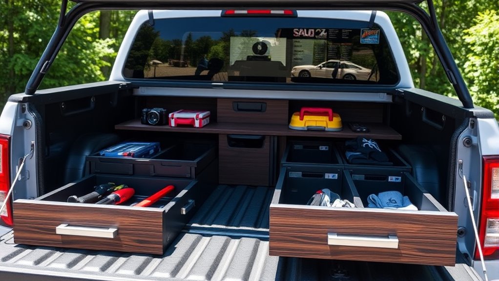 durable customizable truck storage