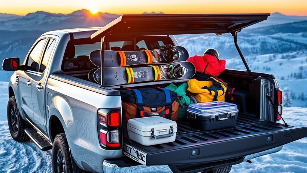 efficient organized gear storage