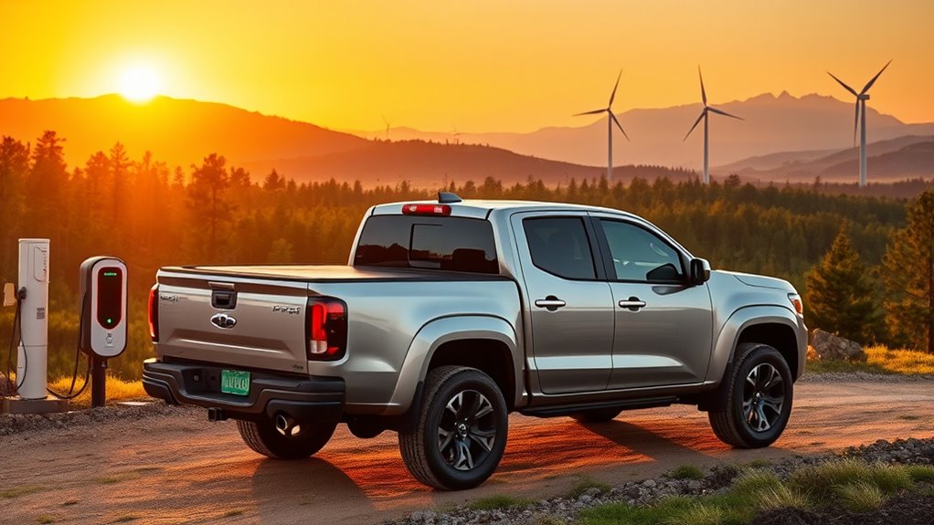 electric efficient eco friendly pickups