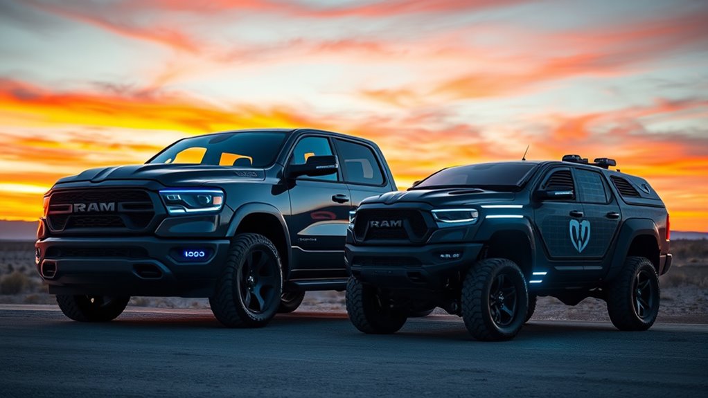 electric hybrid truck innovations