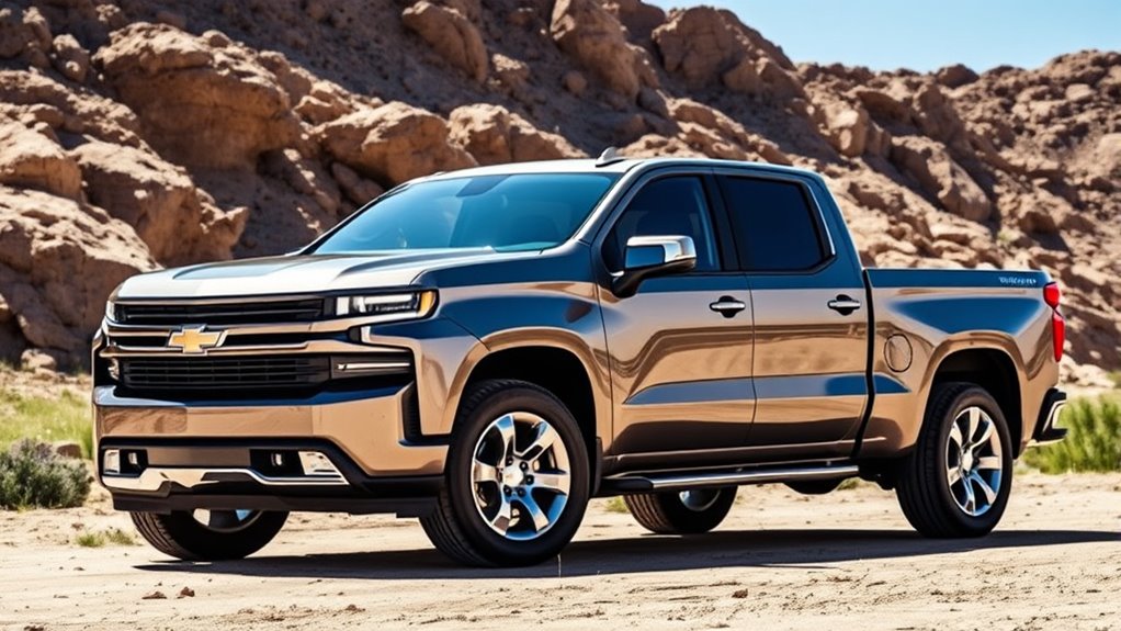 electric silverado pickup truck