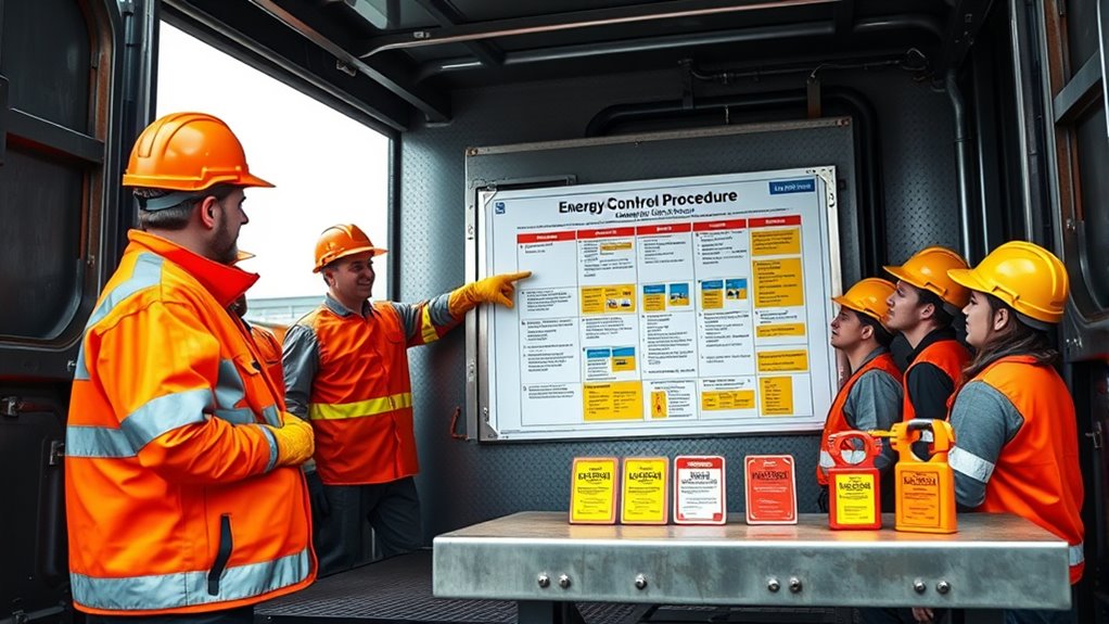 energy isolation and safety