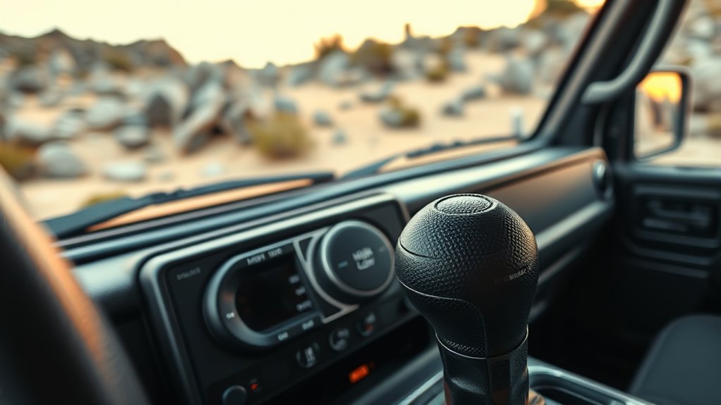 enhanced low speed off road control