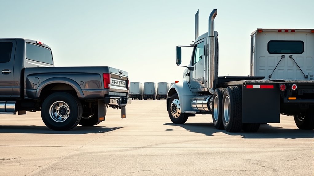 enhanced towing with dually trucks