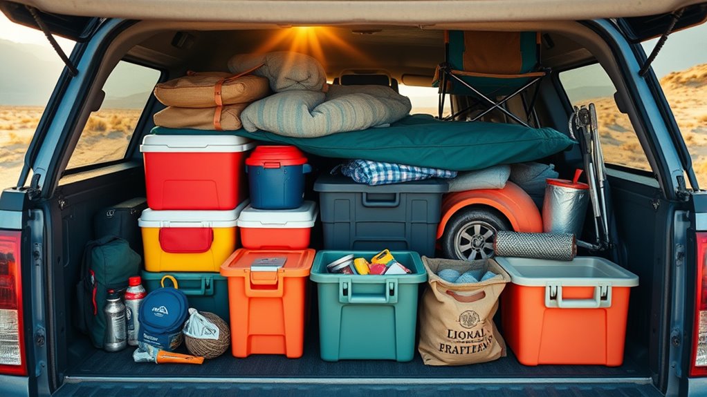 essential packing and securing supplies