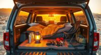 essential truck bed camping gear