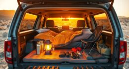 essential truck bed camping gear