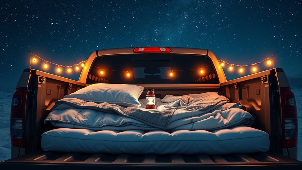 essential truck bed sleep accessories