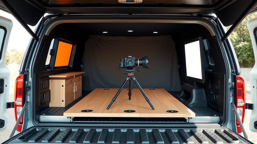 evaluate truck bed layout