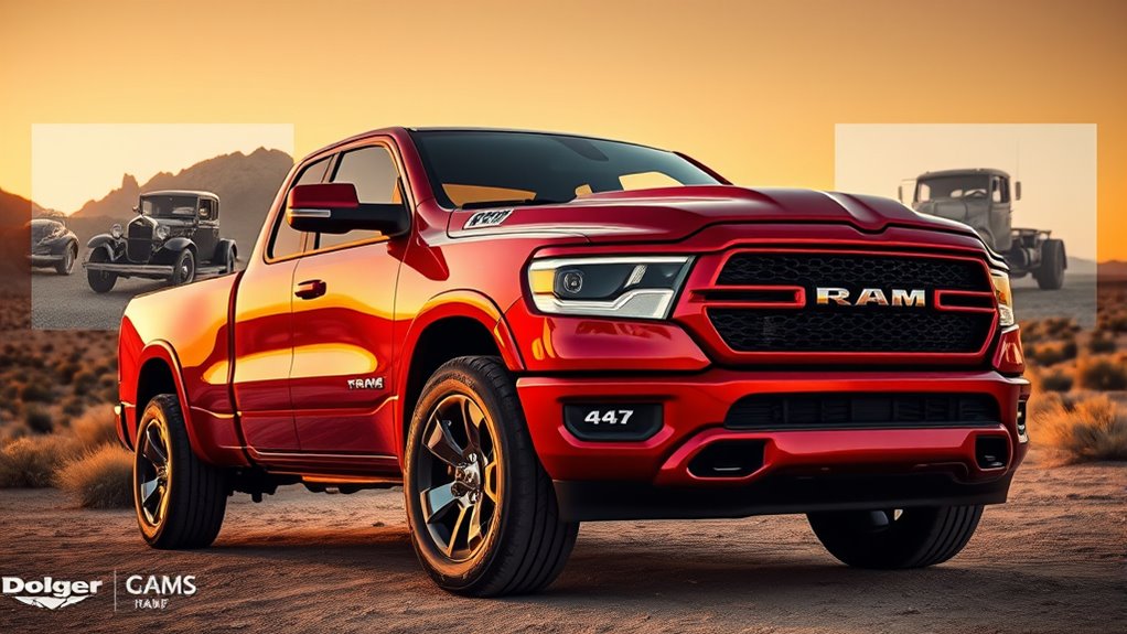 evolution of ram trucks
