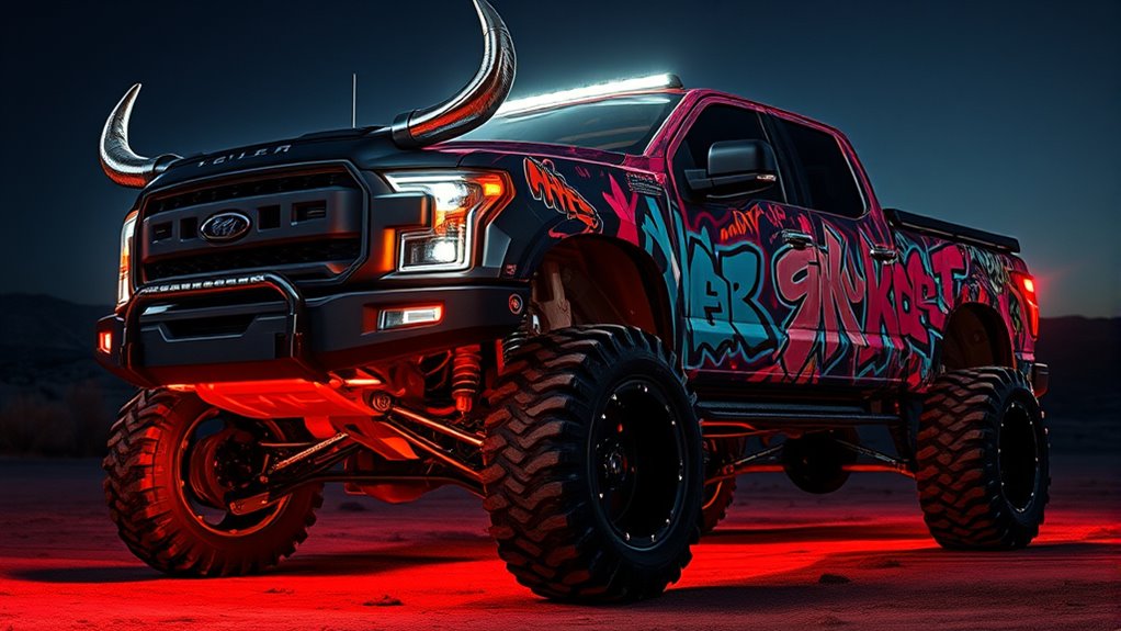 extreme truck exterior modifications