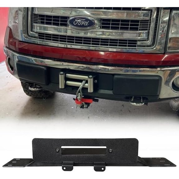 Hidden Winch Mounting Plate for F150 (2009-2014)