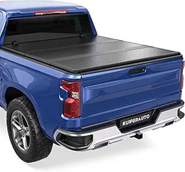 Fiberglass Truck Bed Tonneau Cover for Silverado & Sierra