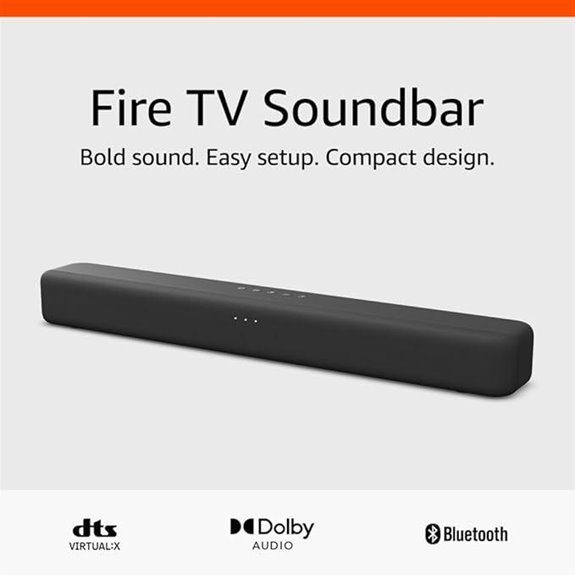 Amazon Fire TV Soundbar with Dolby Audio