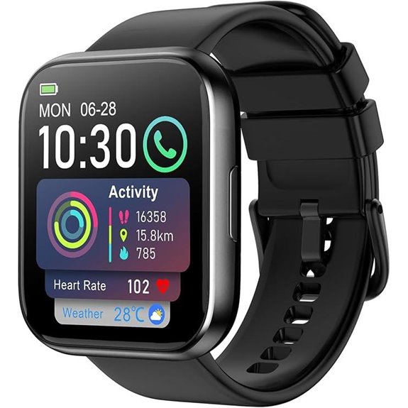 Smartwatch for Men Women with Fitness & Calls